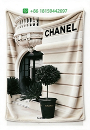 Chanel Throw Blankets